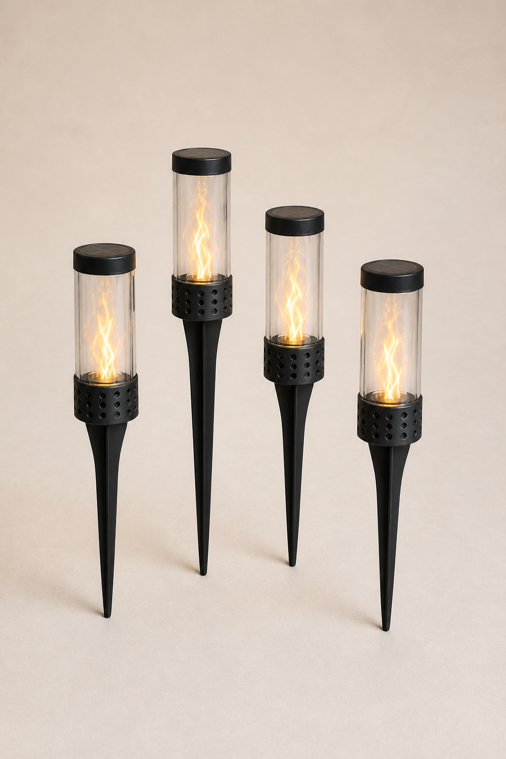 STIGLJUSET FLAMMA 4-pack med markspjut